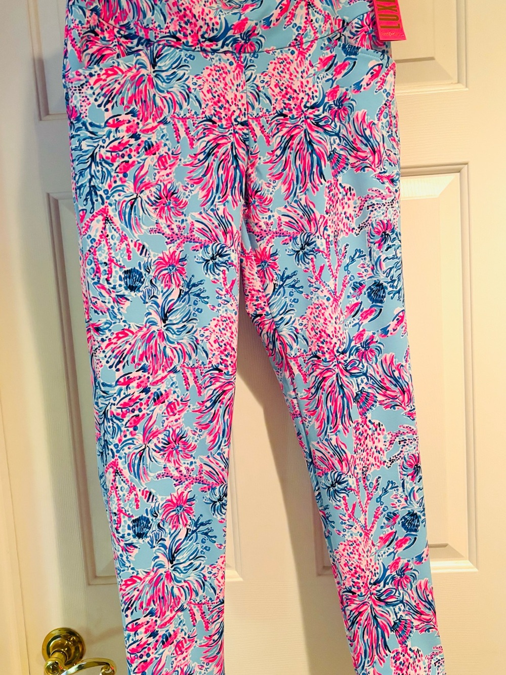 Lilly Pulitzer Celestial Blue Corso UPF 50+ Seek & Sea Golf pant